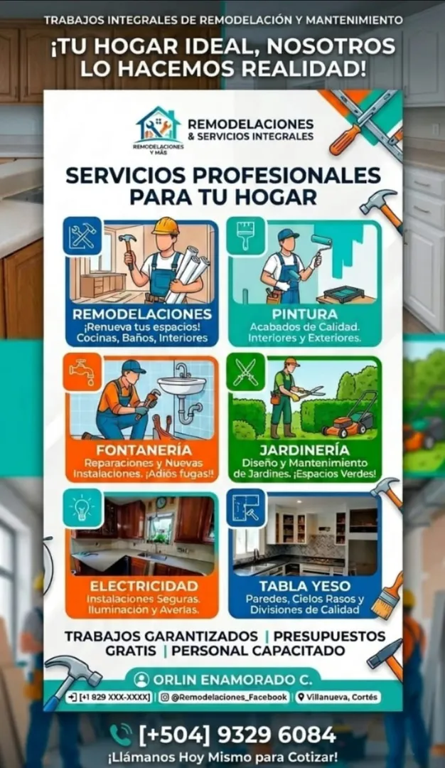 REMODELACIONES Y MÁS